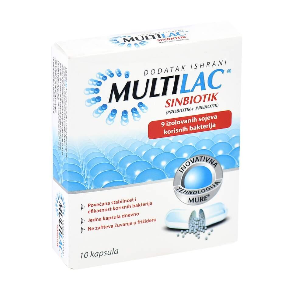 MULTILAC SINBIOTIK 10 KAPS