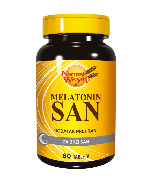 NATURAL WEALTH MELATONIN SAN 60 TBL Pharmanova