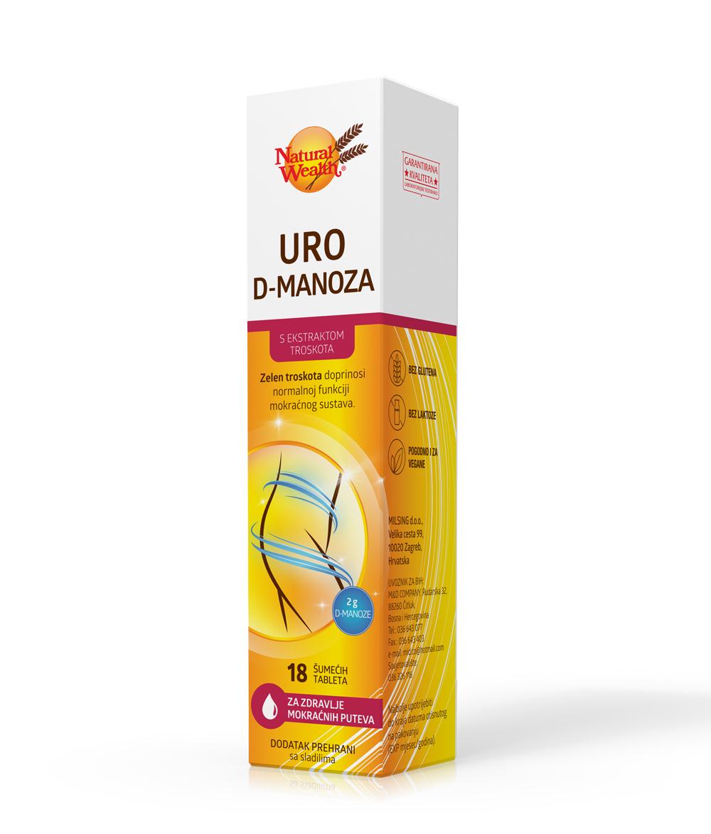 NATURAL WEALTH URO D MANOZA A18 EFF Pharmanova