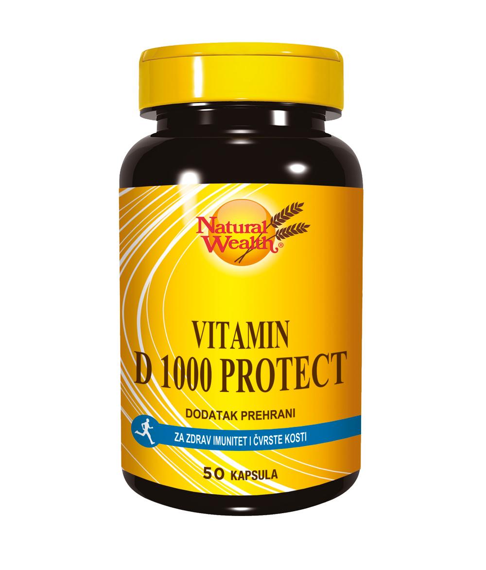 NATURAL WEALTH VITAMIN D 1000 PROTECT CPS  A50
