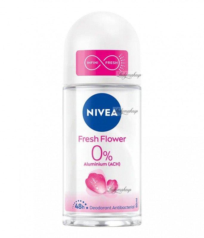 NIVEA FRESH FLOWER ROLL ON 50ML