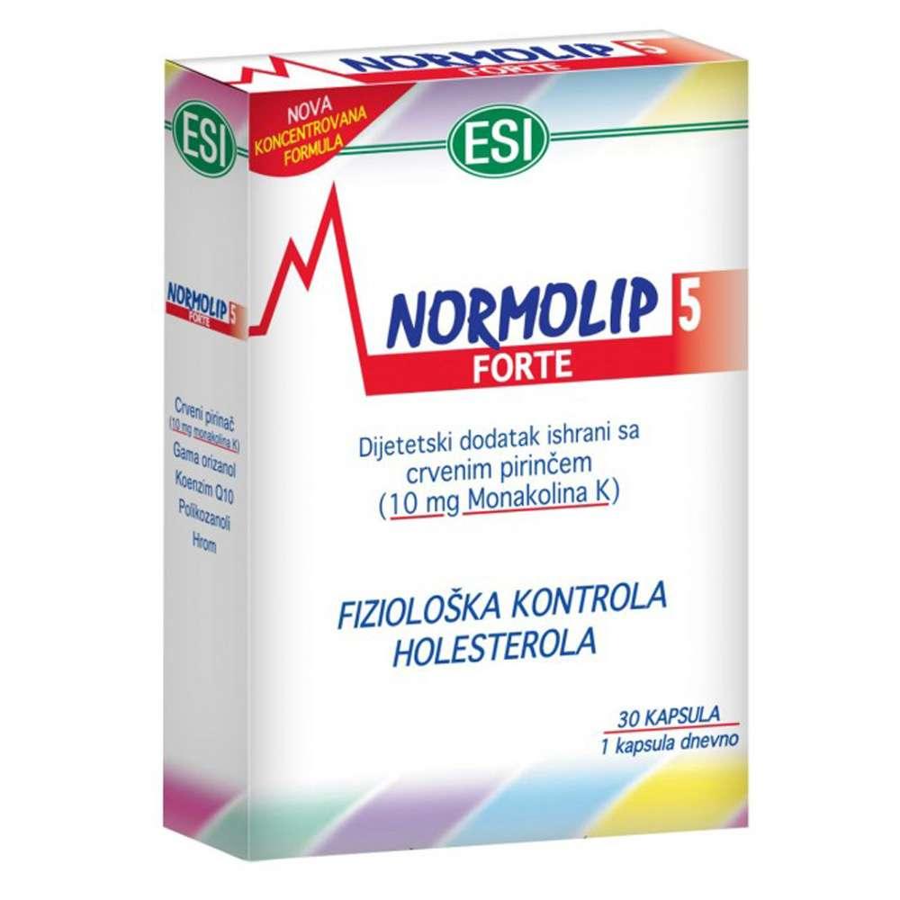 NORMOLIP 5 CAPS A30 ESI