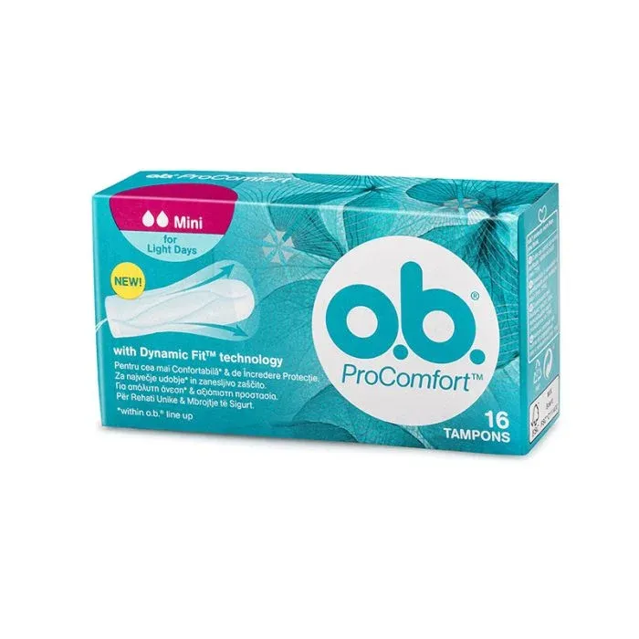OB PROCOMFORT TAMPONI MINI A 16KOM
