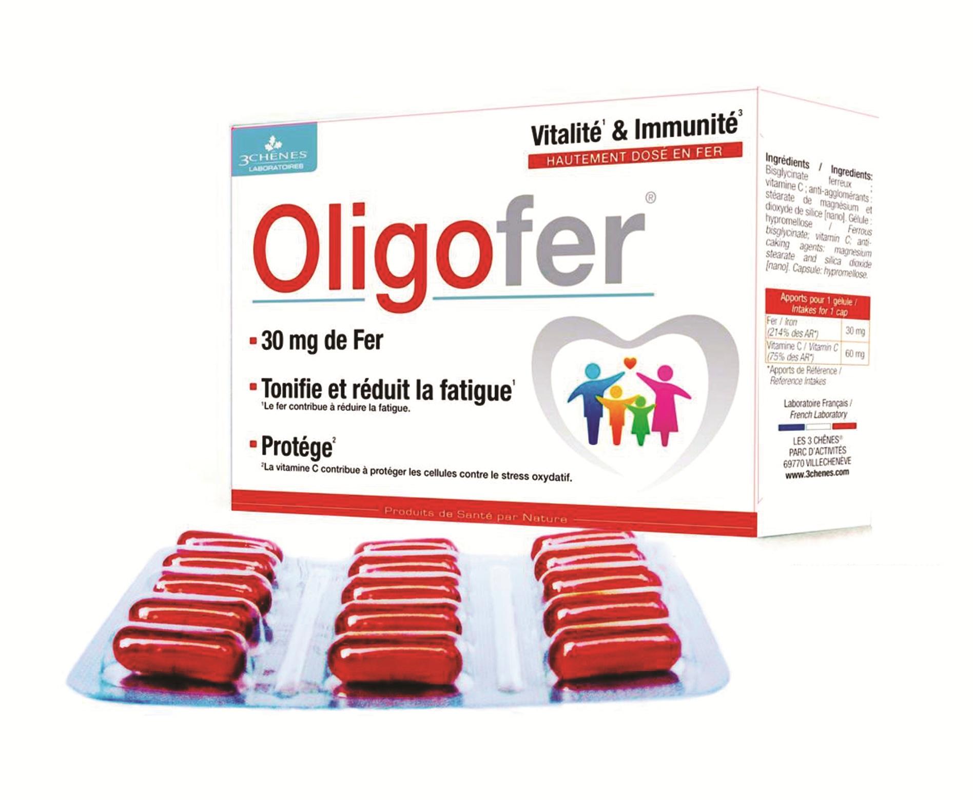OLIGOFER CAPS 30 X 30MG