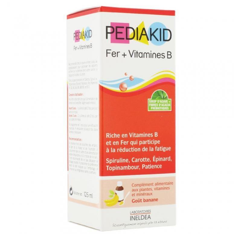 PEDIAKID SIRUP ŽELJEZO+B 125ML