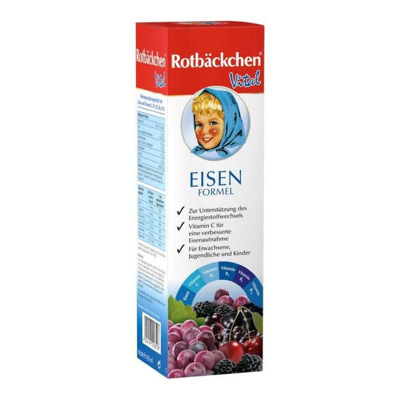 ROTBAKCHEN EISEN SIRUP 450ML