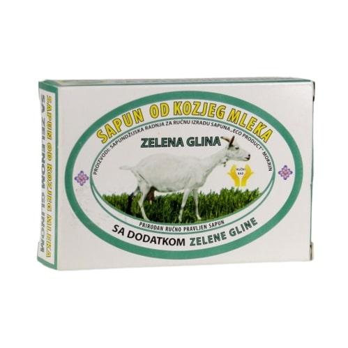SAPUN OD KOZIJEG MLIJEKA ZELENA GLINA