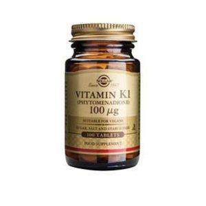 SOLGAR VITAMIN K1 TBL A 100 Pharmanova