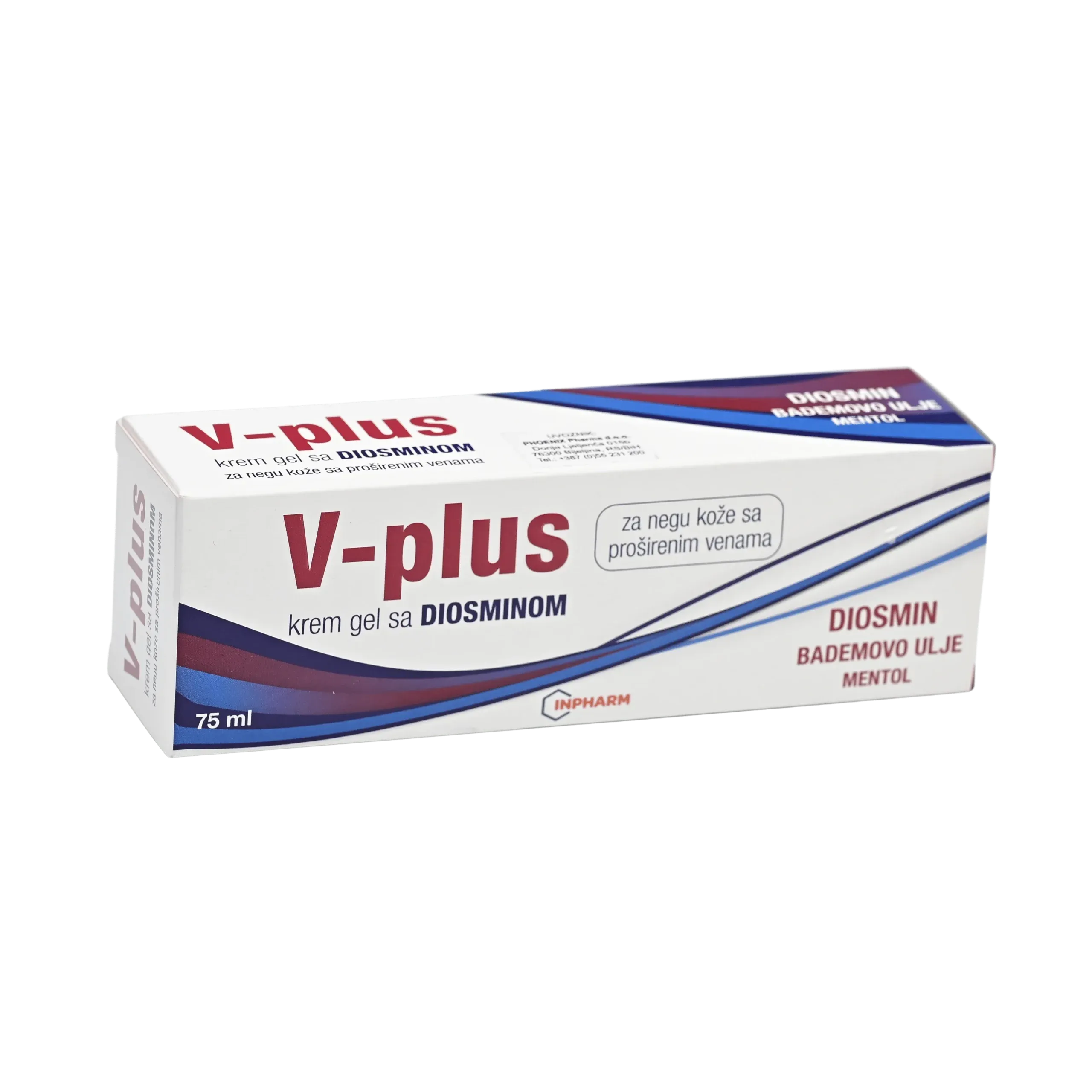 V-PLUS KREM GEL SA DIOSMINOM 75ML
