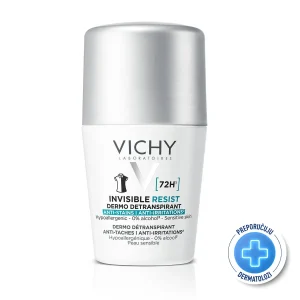 VICHY DEO ROLL ON 72H INVISIBLE RESIST PROTIV MRLJA I NADRAŽENOSTI 50 ML