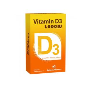 VITAMIN D3 1000 IU 30CPS ABELA PHARM Pharmanova