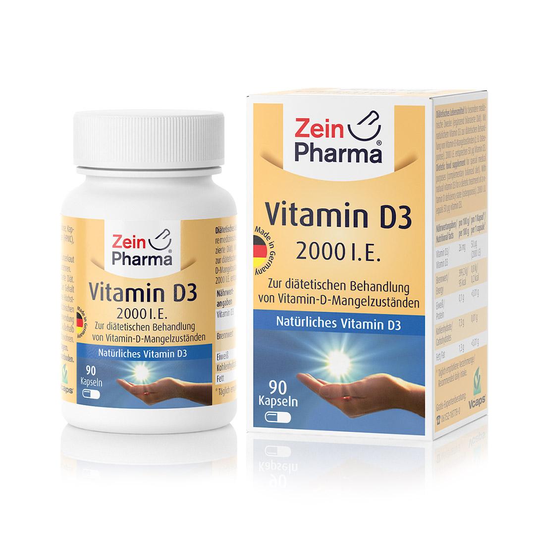 VITAMIN D3 200O IU 90 KAPSULA ZEIN PHARMA