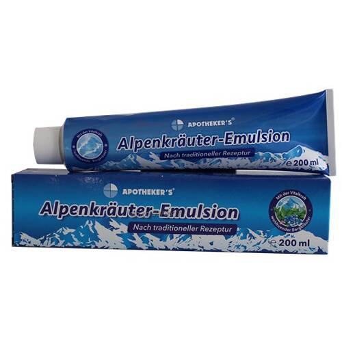 EMULZIJA S ALPSKIM TRAVAMA APOTHEKERS 200ML