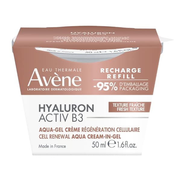 AVENE HYALURON ACTIV B3 AQUA GEL REFILL 50ML