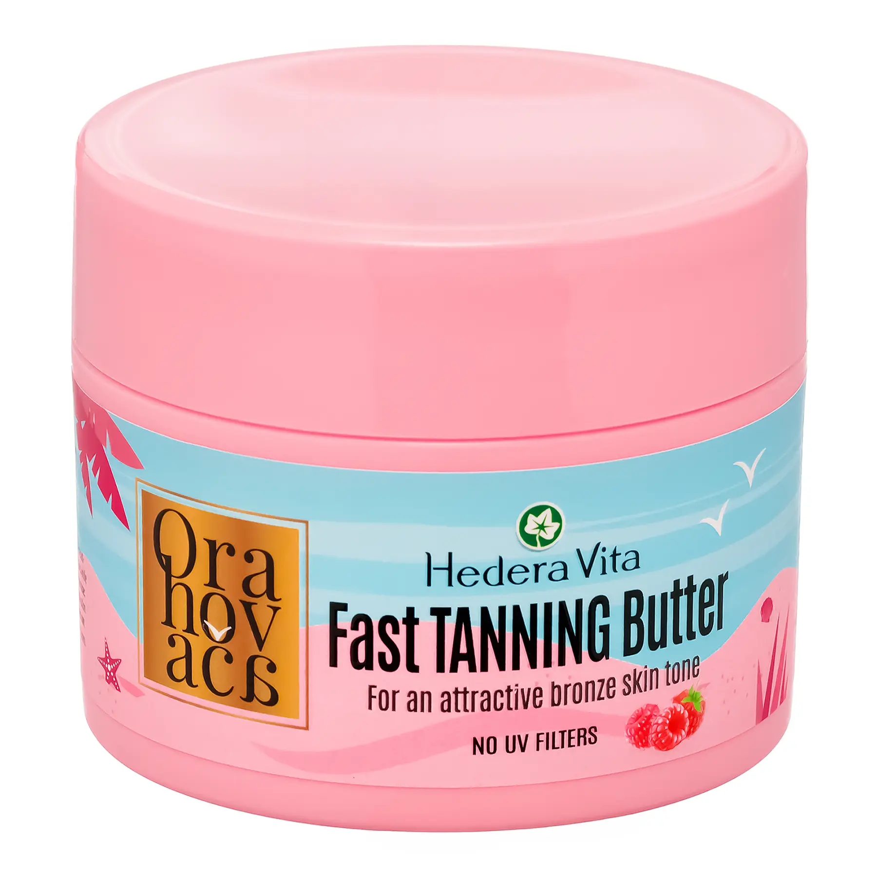 HEDERA SUN BUTER ZA BRZO TAMNJENJE MALINA 200 ML