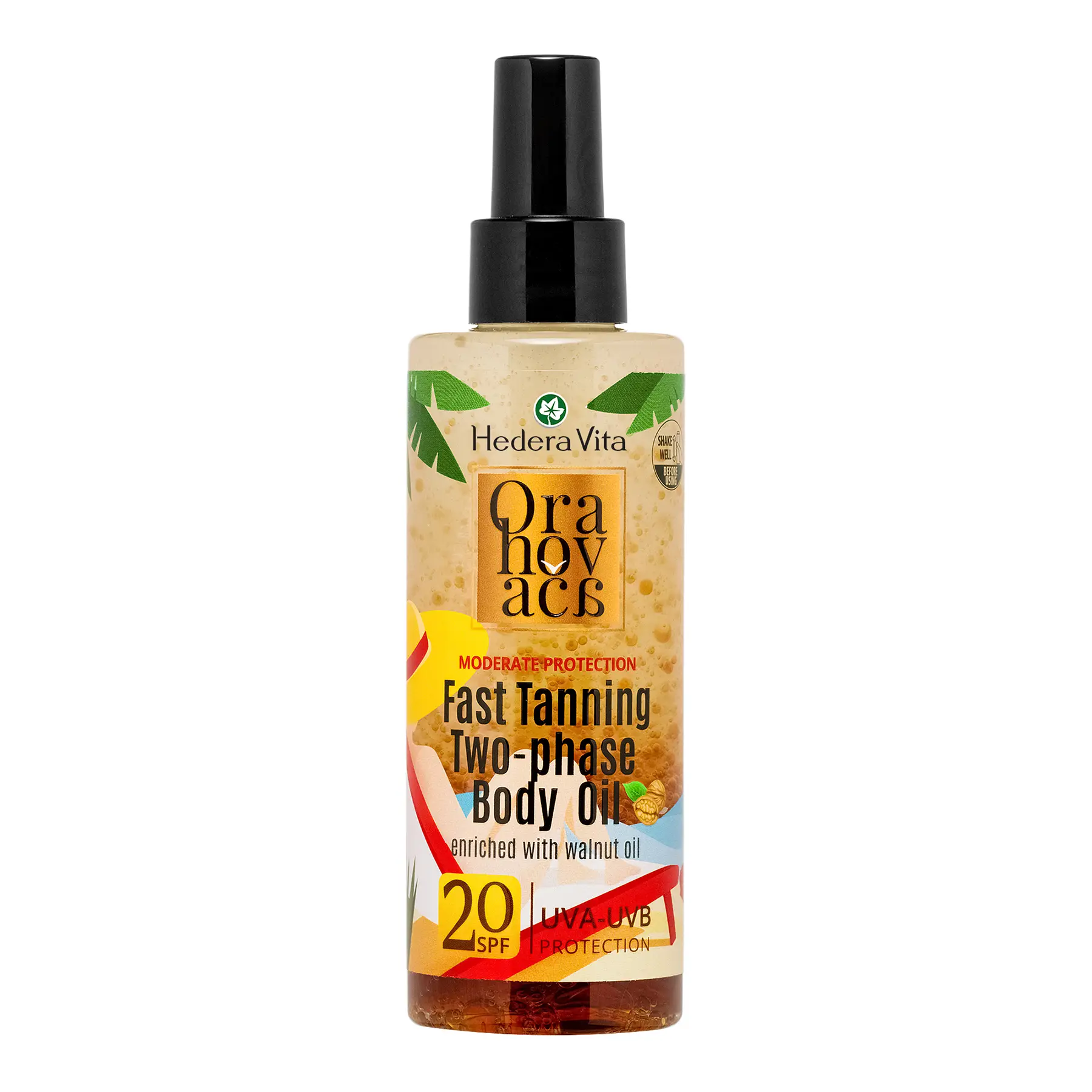 HEDERA VITA SUN ULJE ZA BRŽE TAMNJENJE DVOFAZNO SPF 20-200ML