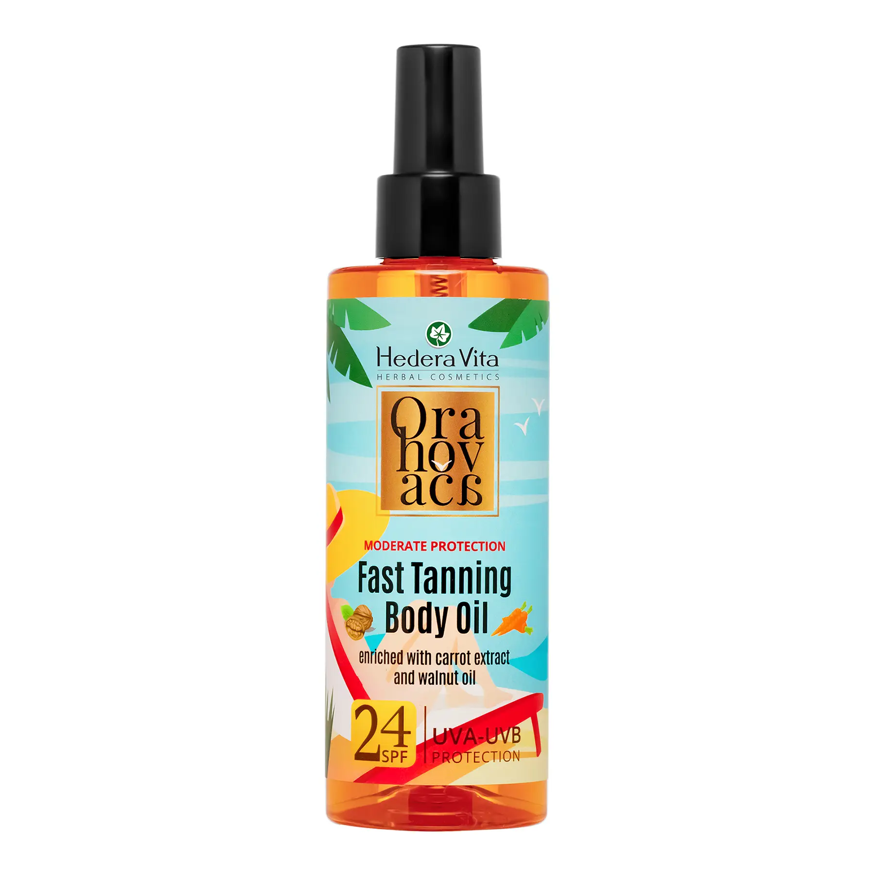 HEDERA VITA SUN ZA BRZO TAMNJENJE SPF 24 200ML