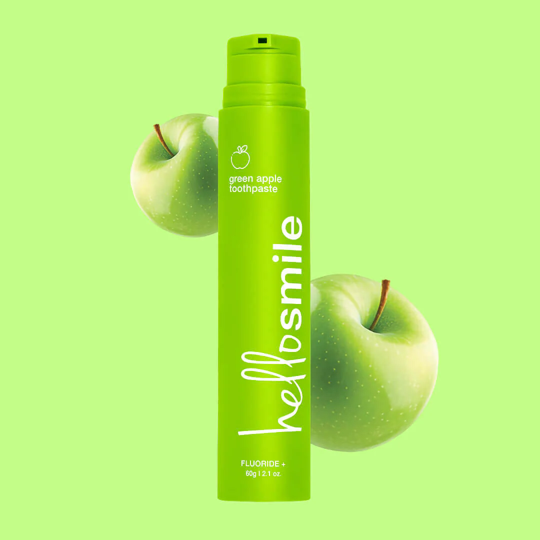 HELLO SMILE PASTA ZA ZUBE ZELENA JABUKA 60g
