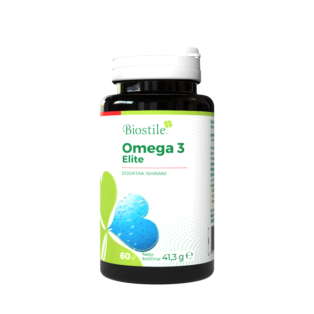 BIOSTILE OMEGA 3 ELITE CAPS A60